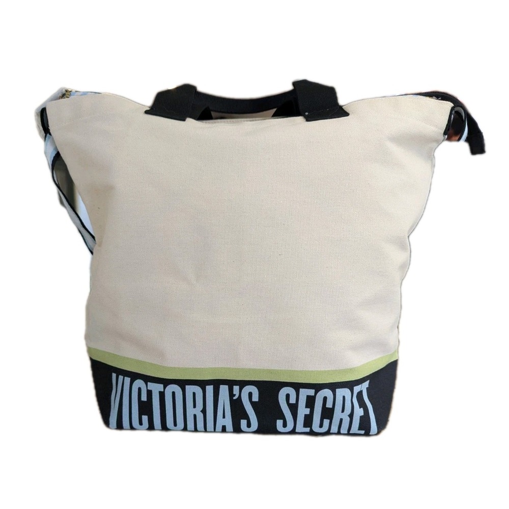 Victoria's Secret Canvas Insulated Tote‎ Bag Beach Nautical